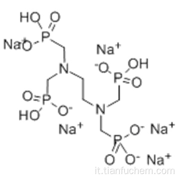 Acido etilendiamminico (acido metilenfosfonico) sale pentasodico CAS 7651-99-2